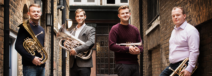 A4 Brass Quartet: From Bach to Bates